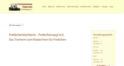 Desktop Screenshot of frettchenasyl.de