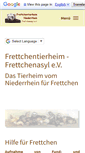 Mobile Screenshot of frettchenasyl.de